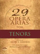 29 Opera Arias for Tenors Vocal Solo & Collections sheet music cover